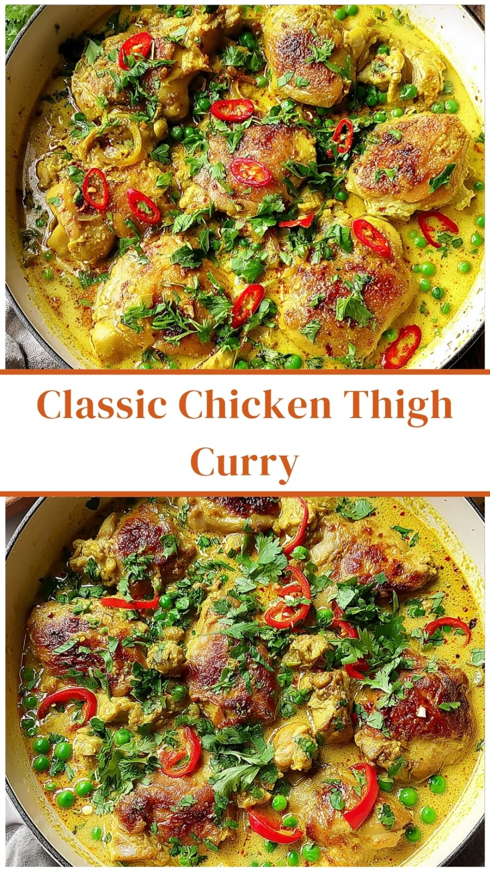 Classic Chicken Thigh Curry