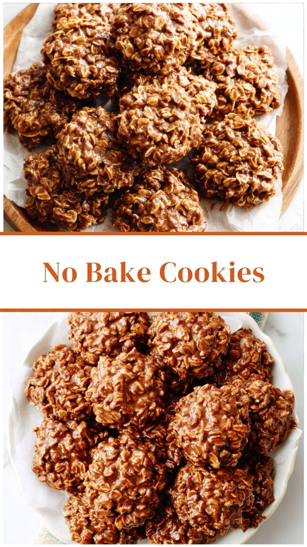 Classic No-Bake Peanut Butter Chocolate Cookies