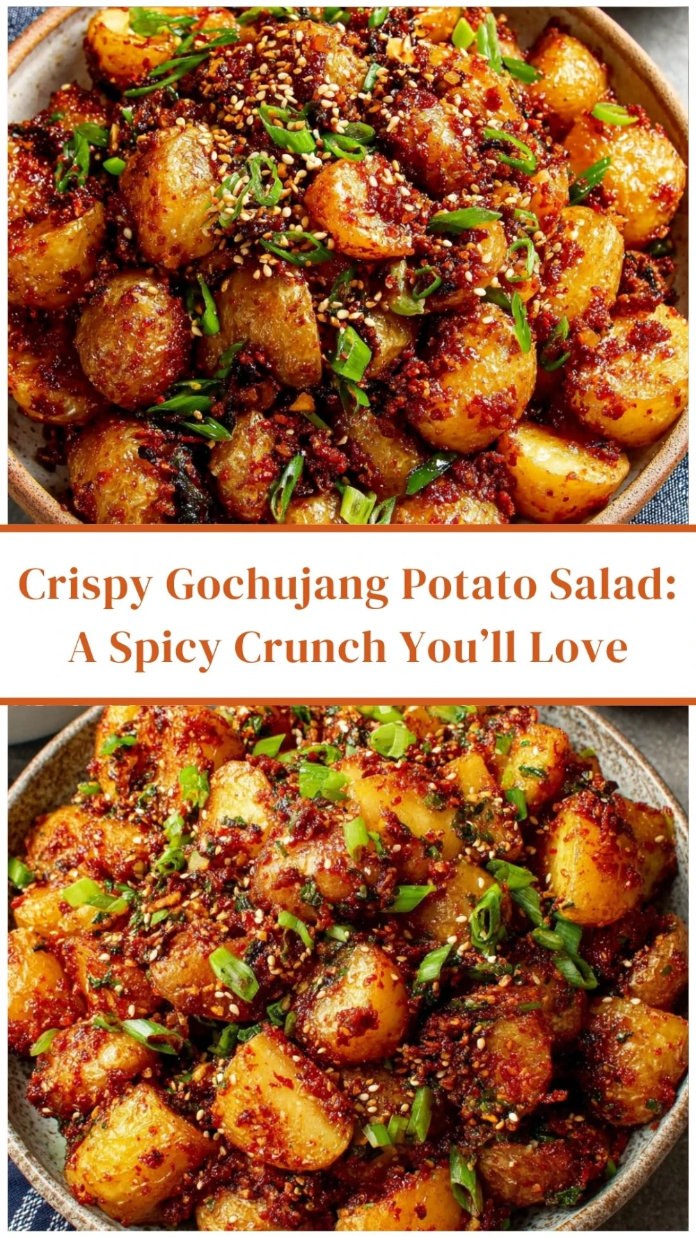Crispy Gochujang Potato Salad: A Spicy Crunch You’ll Love