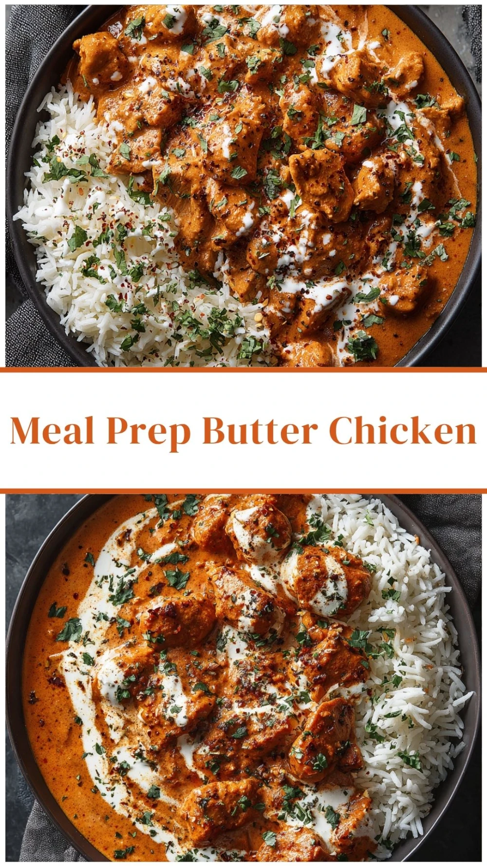 Meal Prep Butter Chicken