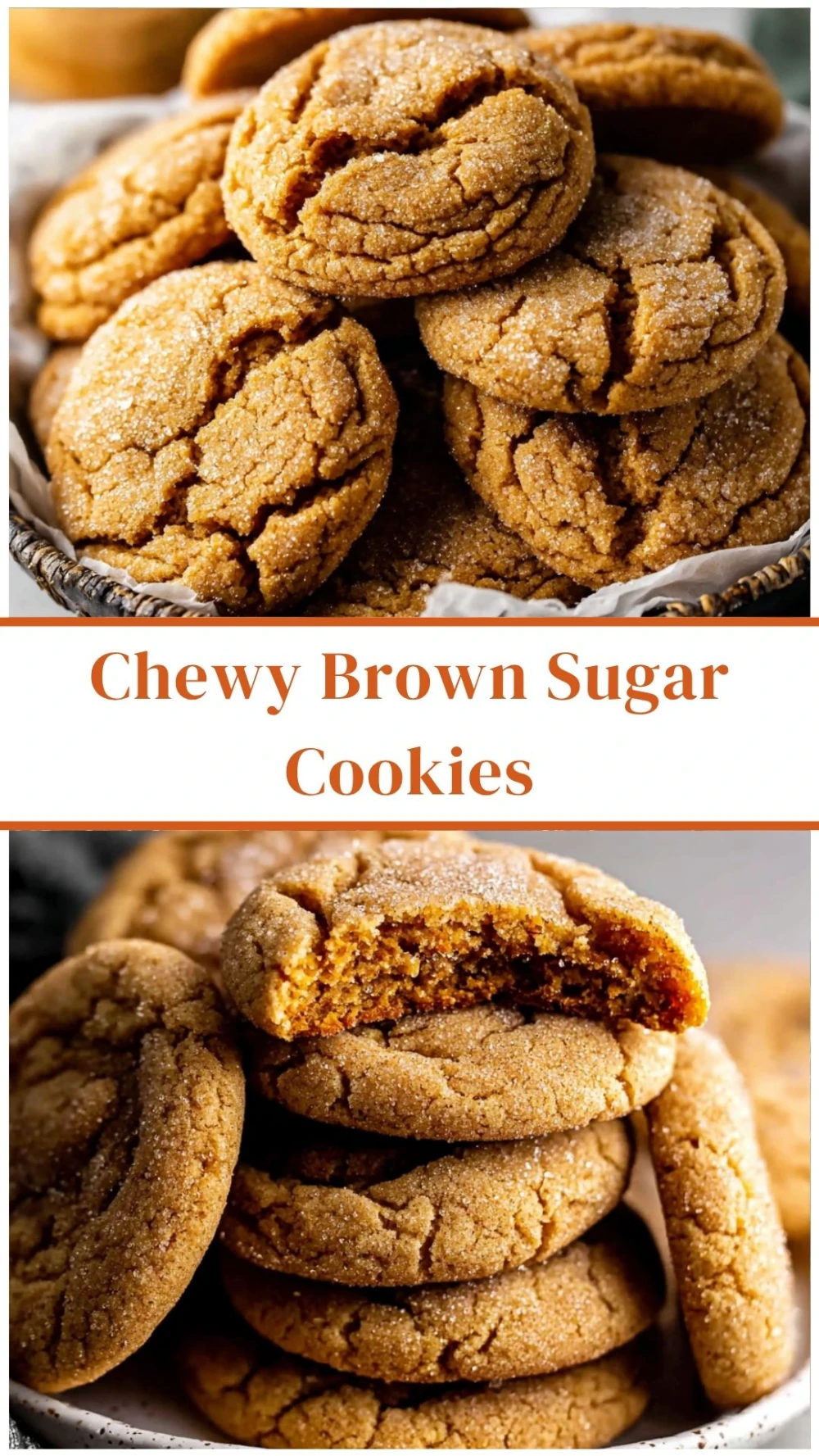 Chewy Brown Sugar Cookies