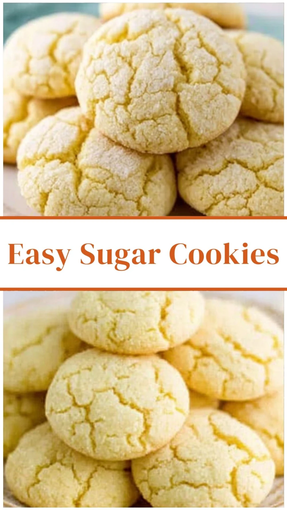Easy Classic Sugar Cookies