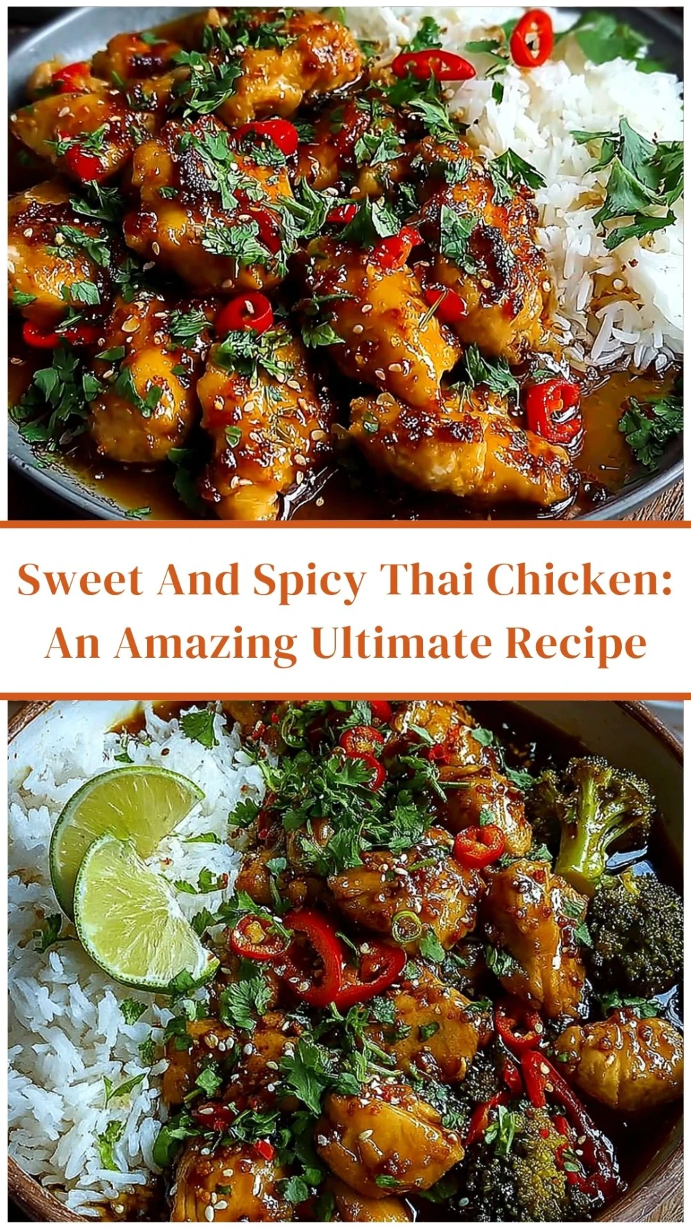 Sweet And Spicy Thai Chicken: An Amazing Ultimate Recipe
