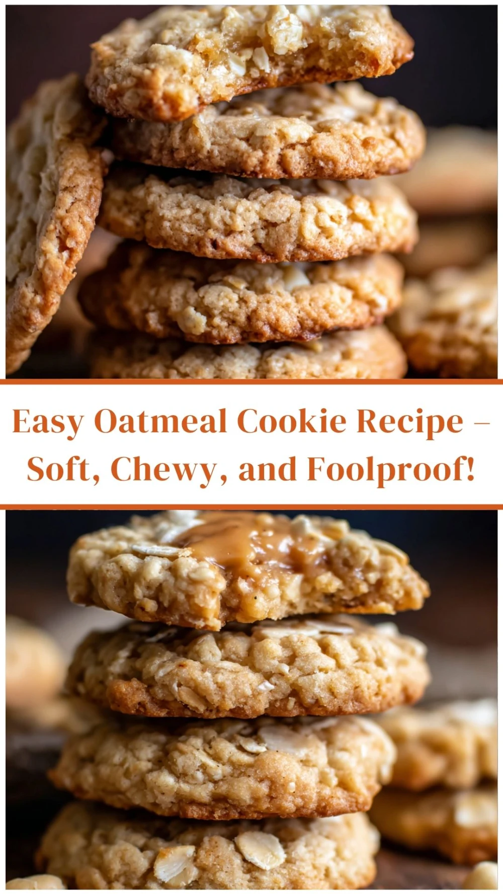 Easy Oatmeal Cookie Recipe – Soft, Chewy, and Foolproof!