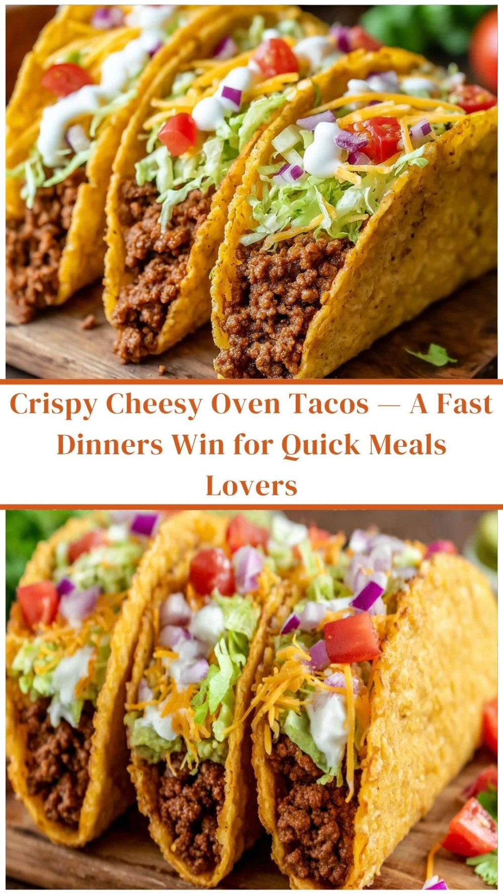 Crispy Cheesy Oven Tacos