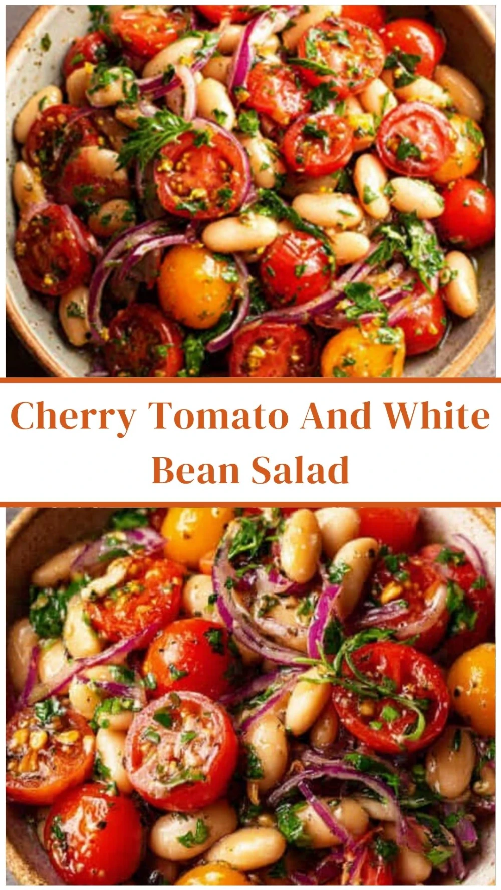 Cherry Tomato and White Bean Salad