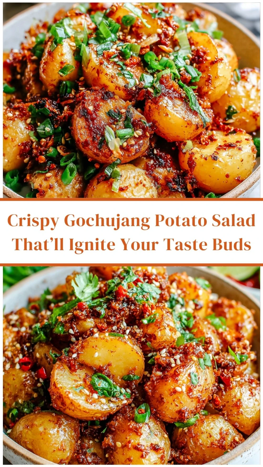 Crispy Gochujang Potato Salad That’ll Ignite Your Taste Buds