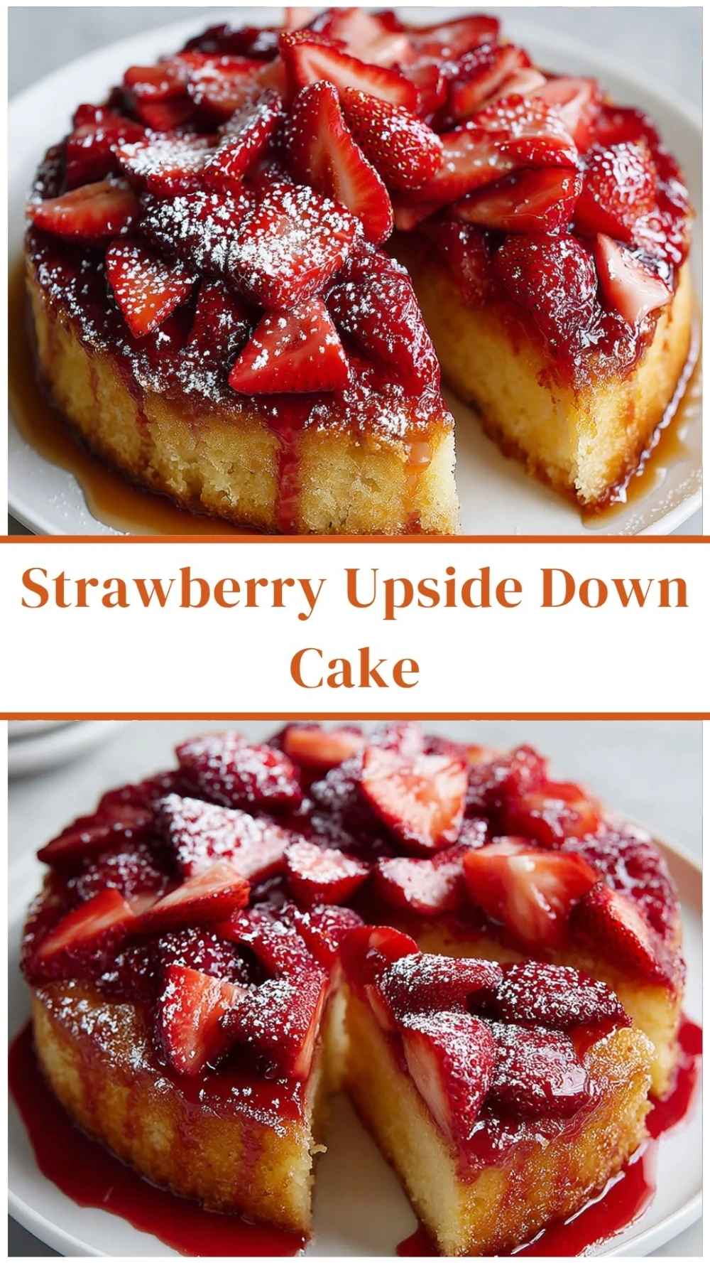 Strawberry Upside Down Cake