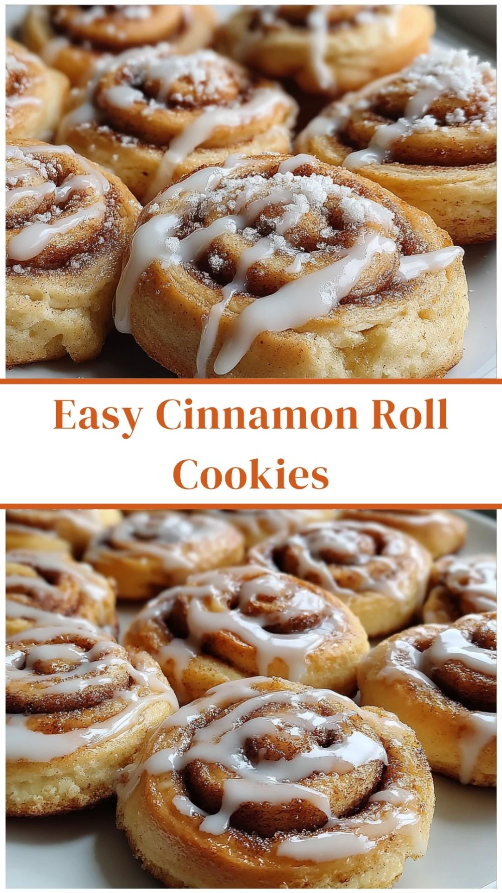 Easy Cinnamon Roll Cookies