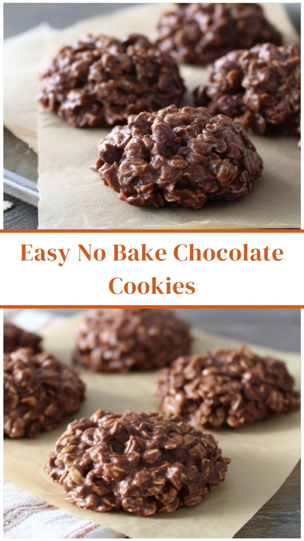 Easy No Bake Chocolate Cookies