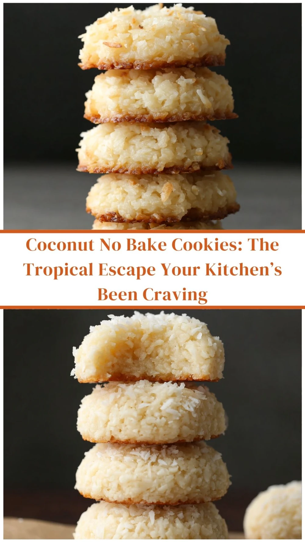 Coconut No Bake Cookies: The Tropical Escape Your Kitchen’s Been Craving