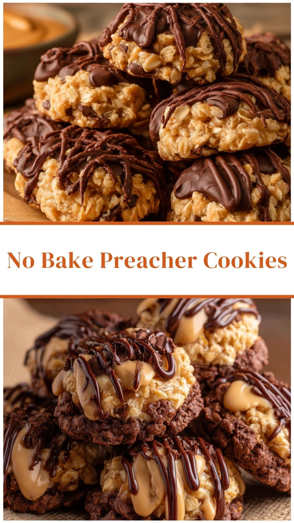 No Bake Preacher Cookies