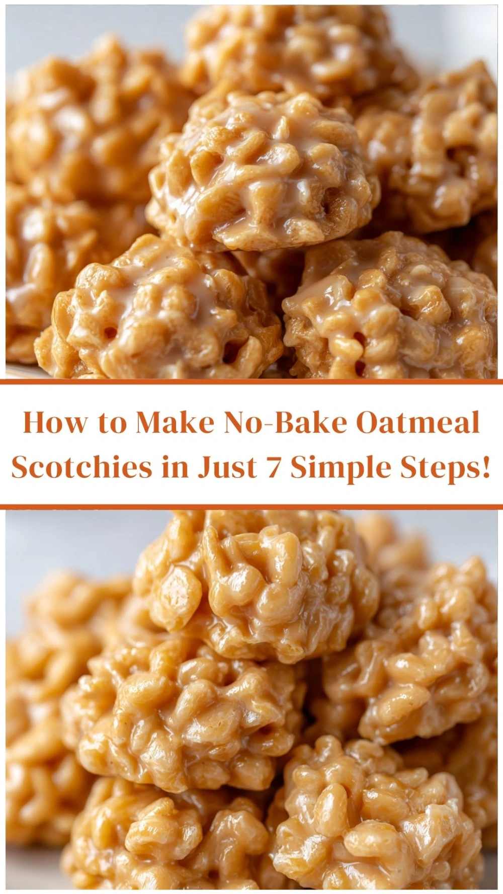 No-Bake Oatmeal Scotchies