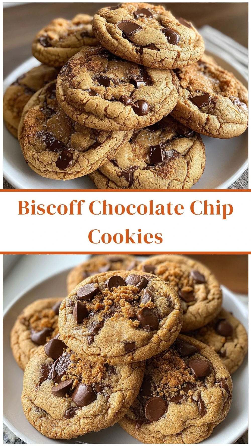 Biscoff Chocolate Chip Cookies