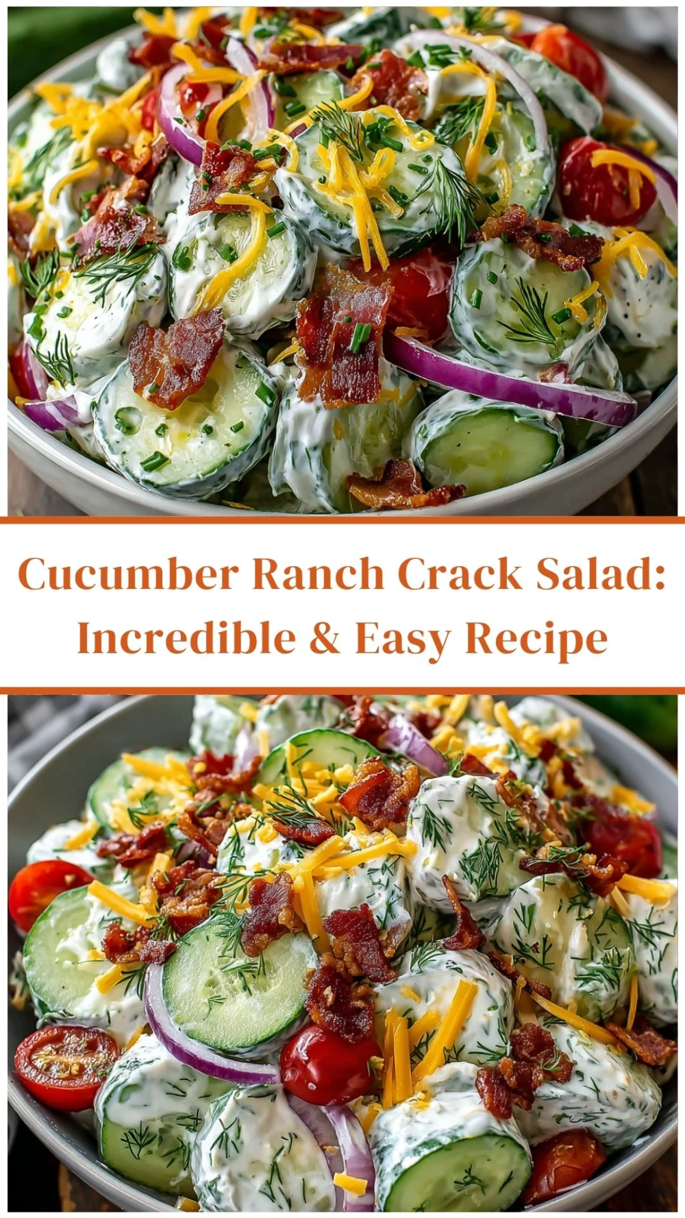 Cucumber Ranch Crack Salad: Incredible & Easy Recipe