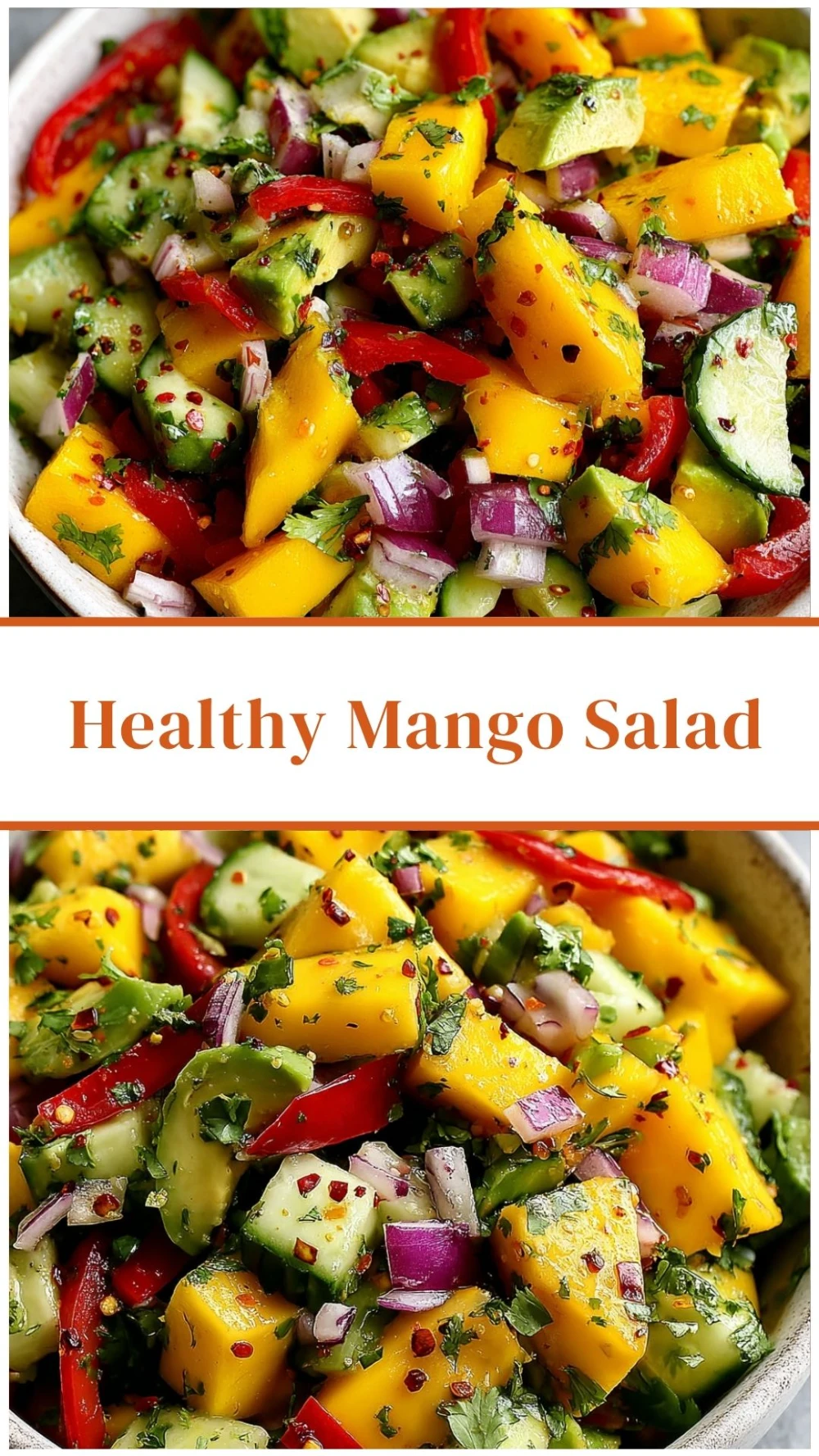 Vibrant Healthy Mango Salad