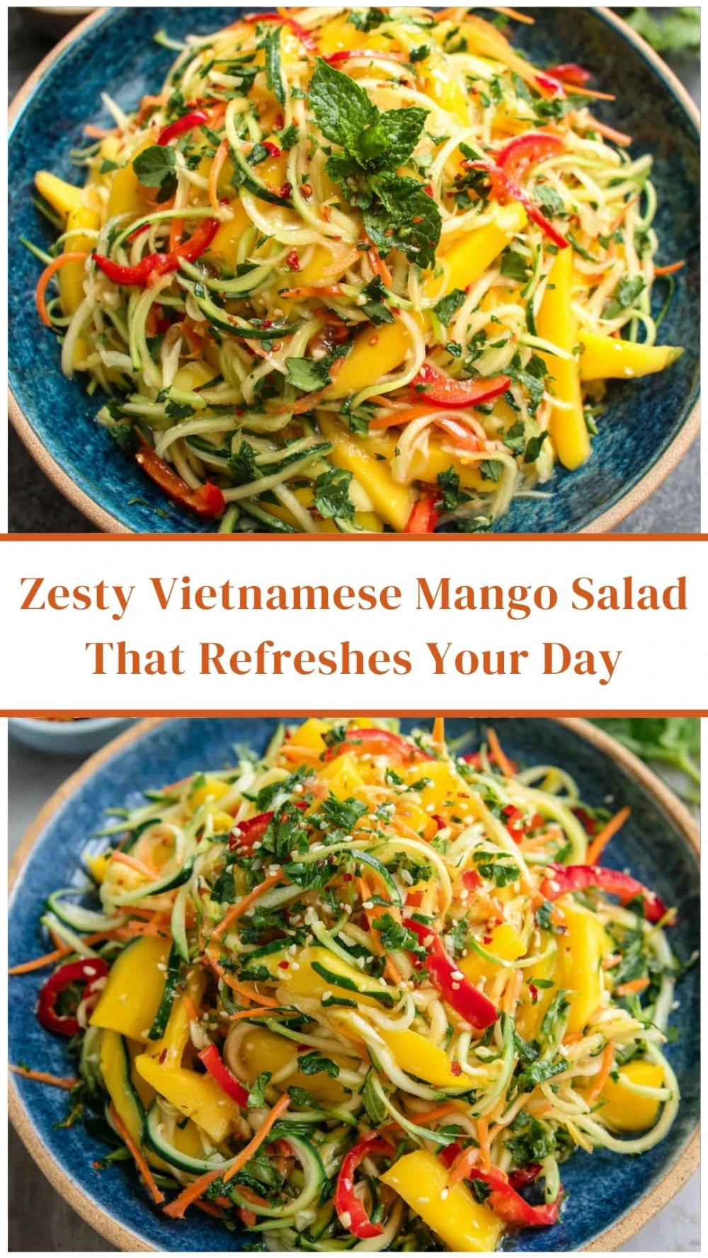 Zesty Vietnamese Mango Salad