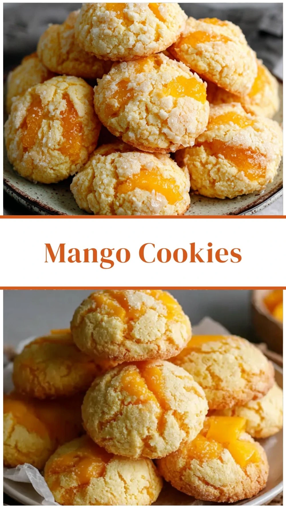 Irresistible Tropical Mango Cookies