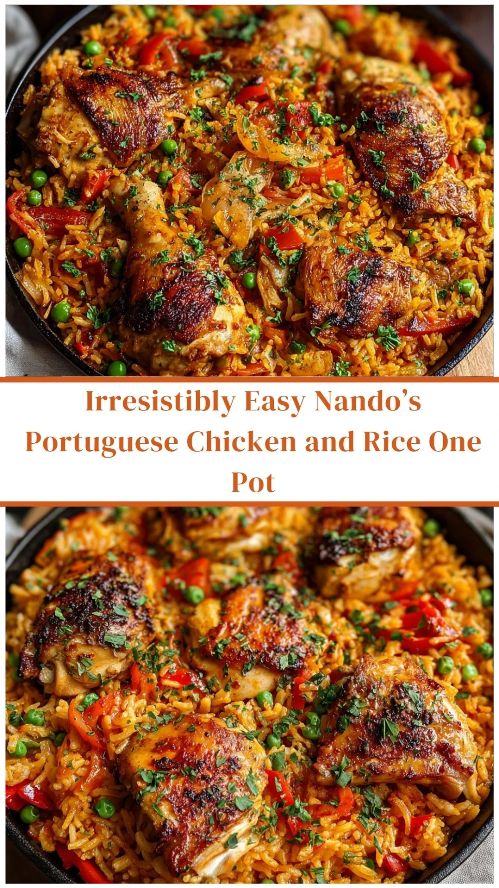 Irresistibly Easy Nando’s Portuguese Chicken and Rice One Pot
