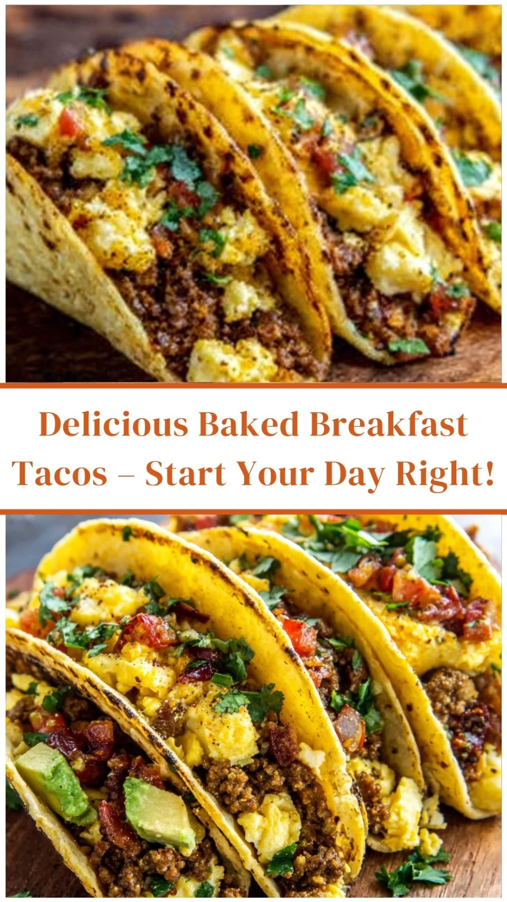 Delicious Baked Breakfast Tacos