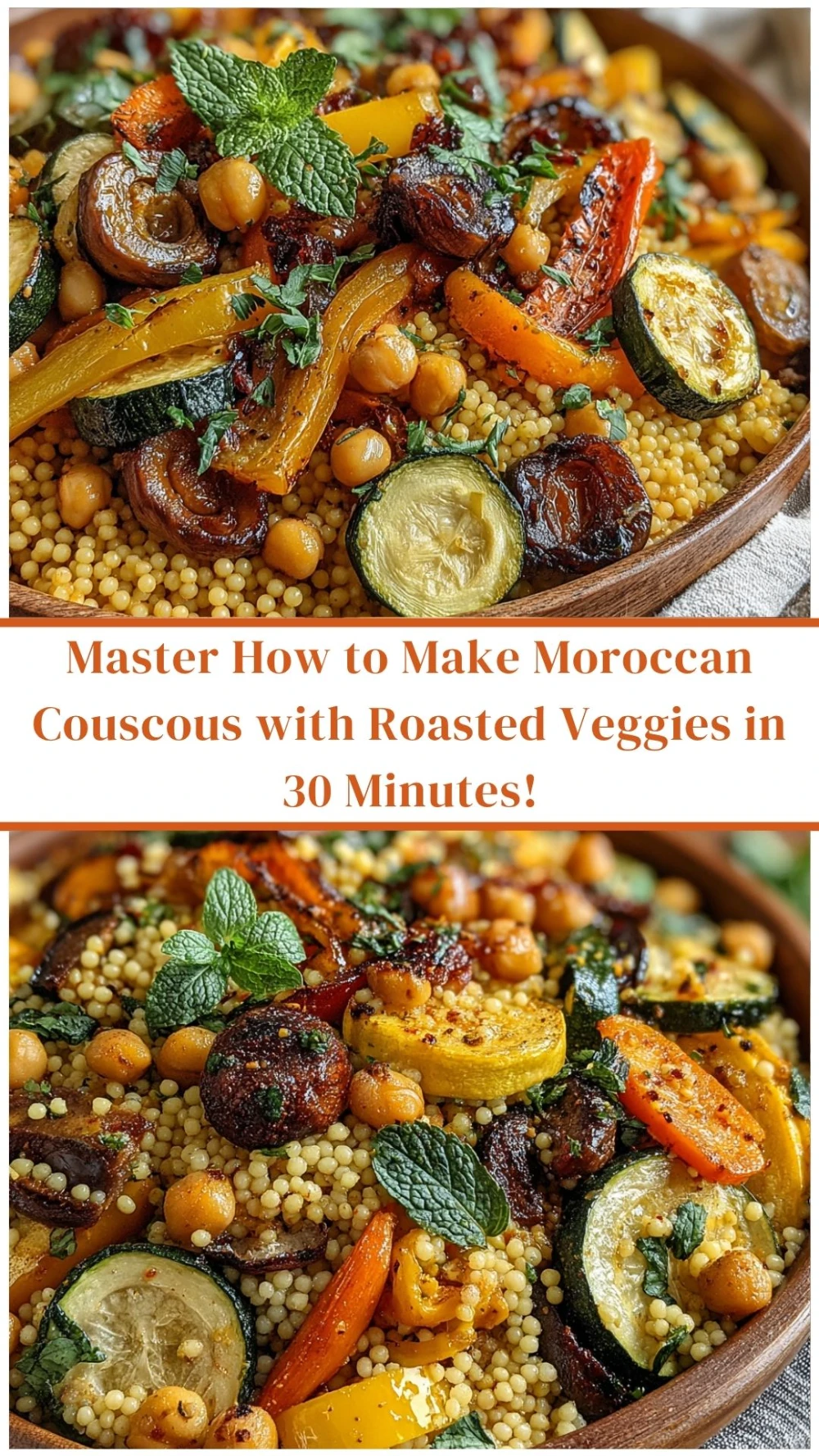 Mastering Moroccan Couscous with Roasted Vegetables