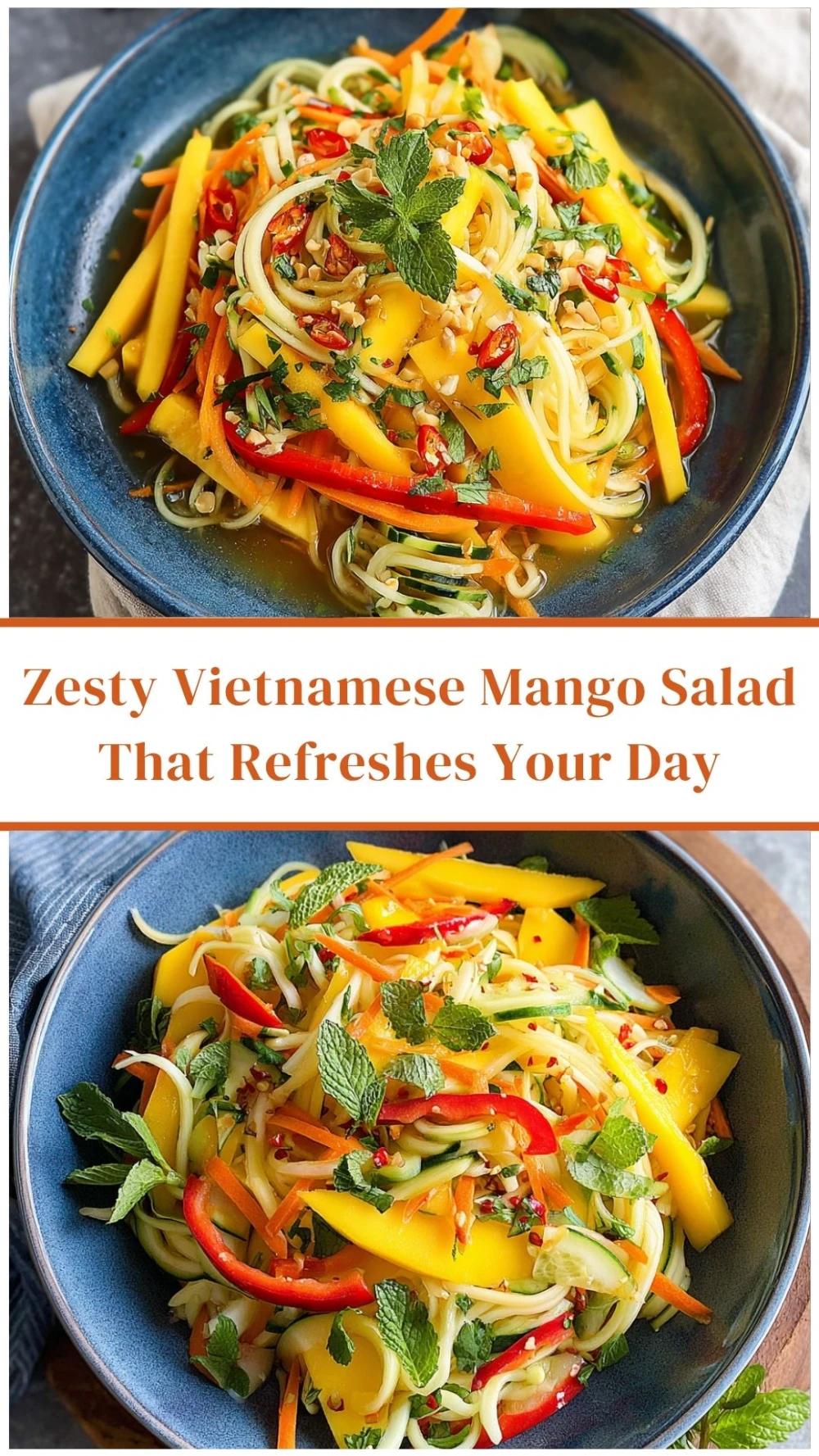 Zesty Vietnamese Mango Salad