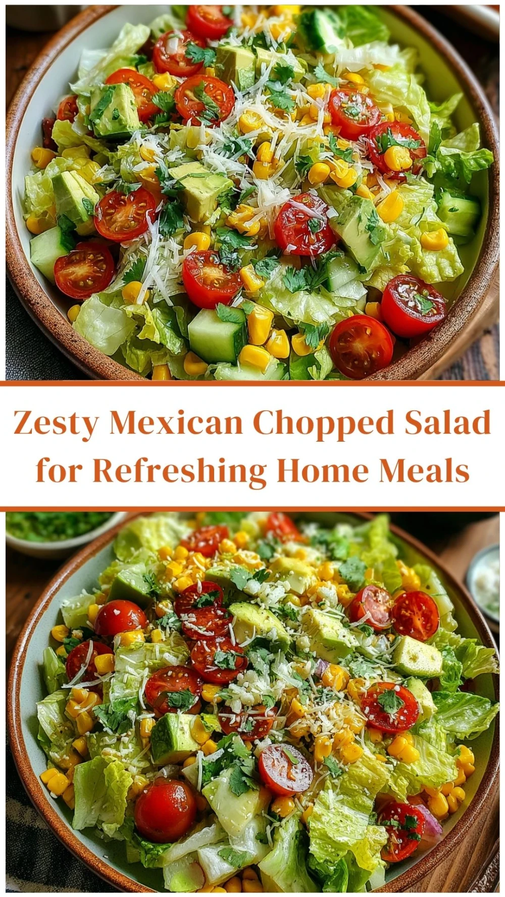 Zesty Mexican Chopped Salad for Refreshing Home Meals