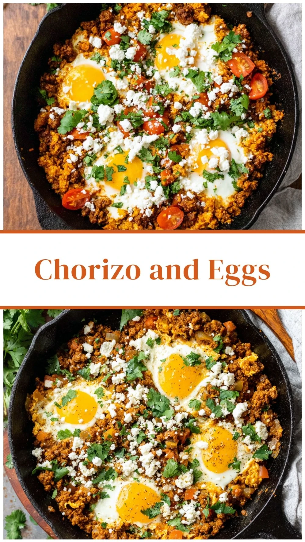 Authentic Hearty Chorizo and Eggs