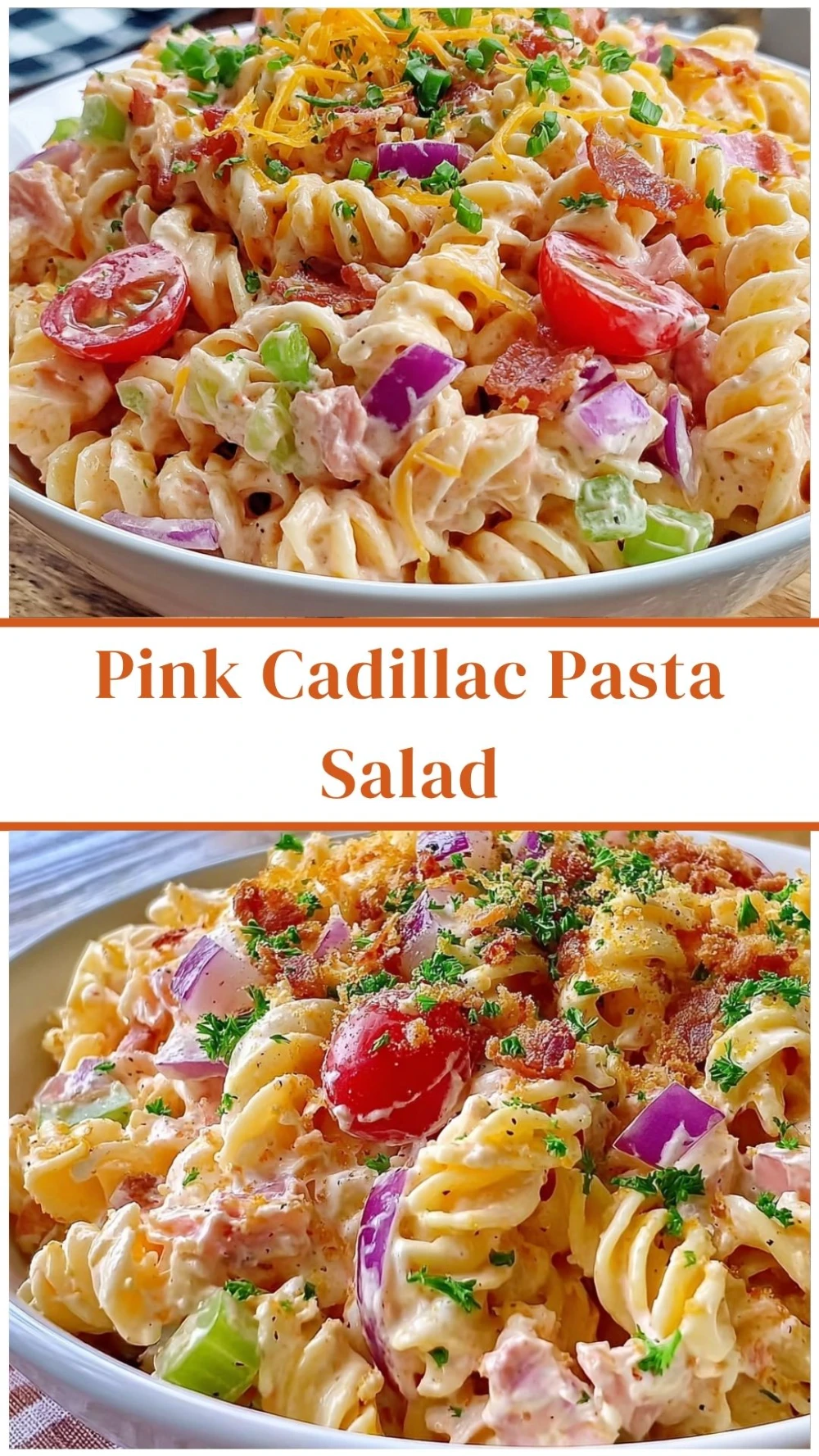 Pink Cadillac Pasta Salad
