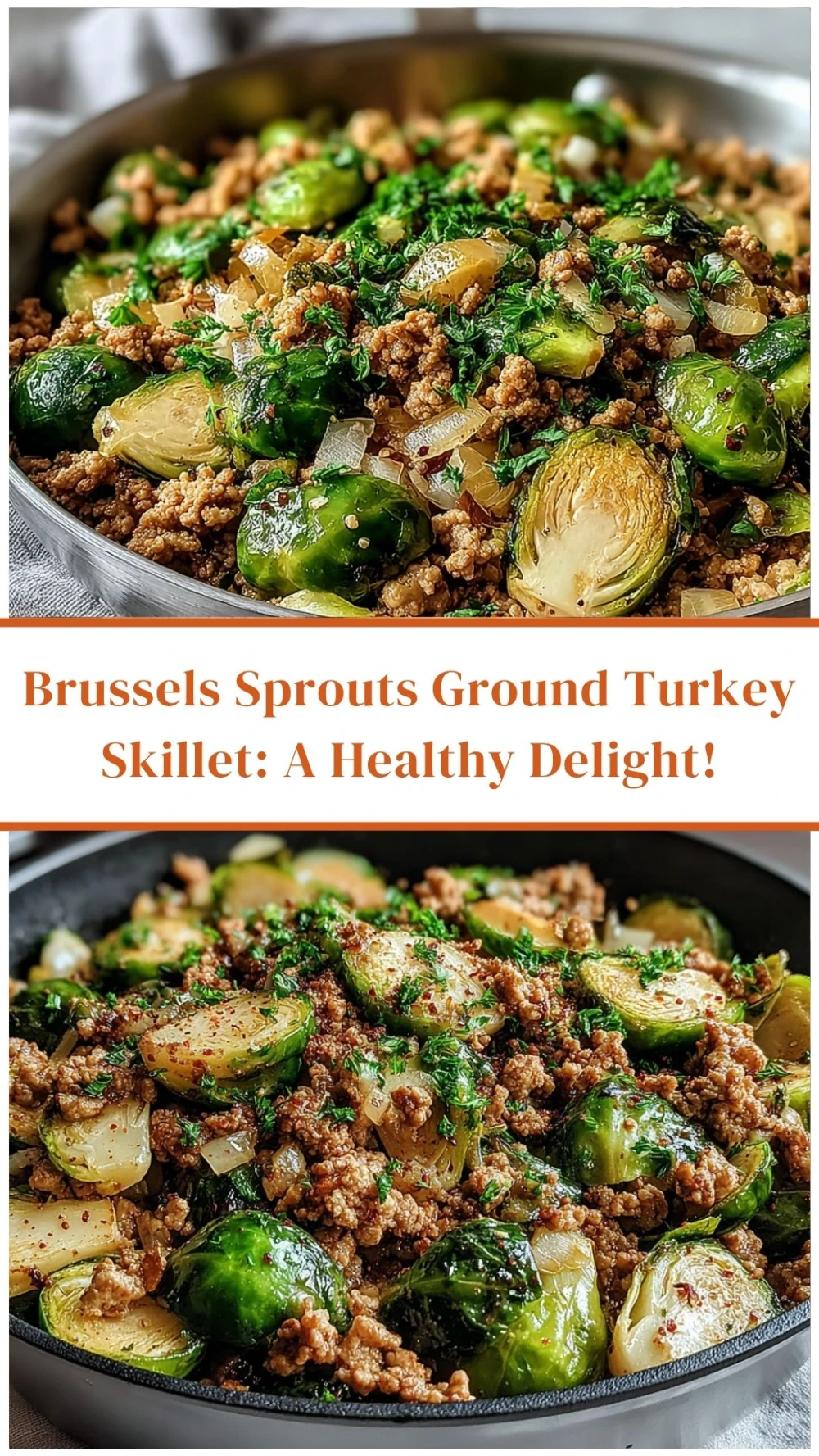 Brussels Sprouts Ground Turkey Skillet: A Healthy Delight!