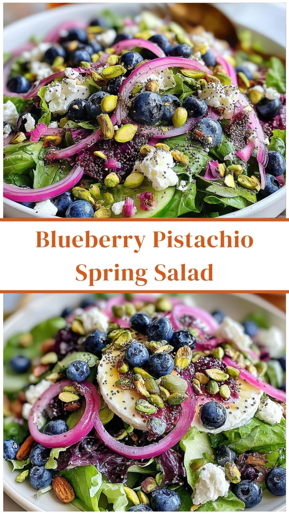 Blueberry Pistachio Spring Salad