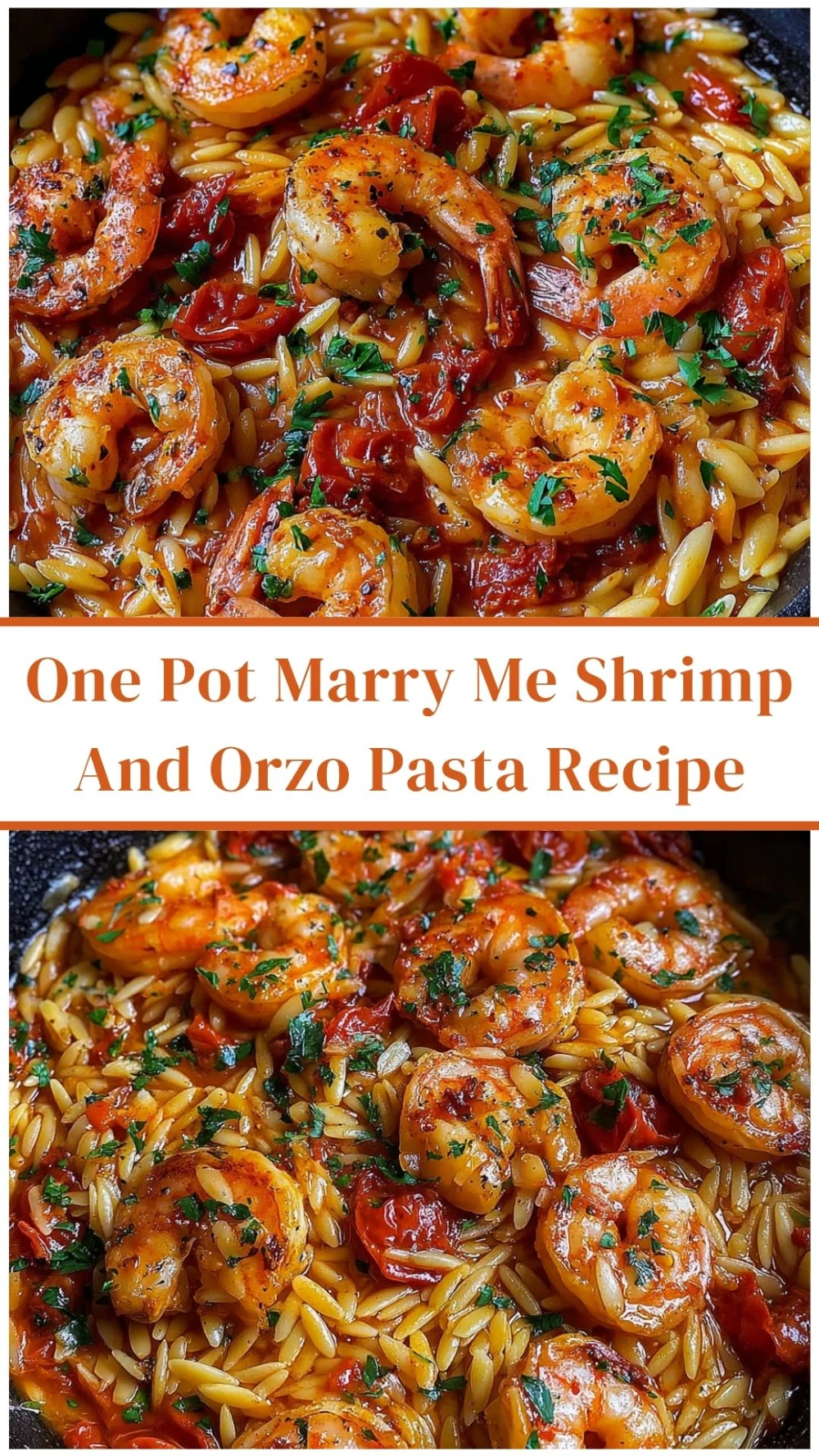One Pot Marry Me Shrimp And Orzo Pasta
