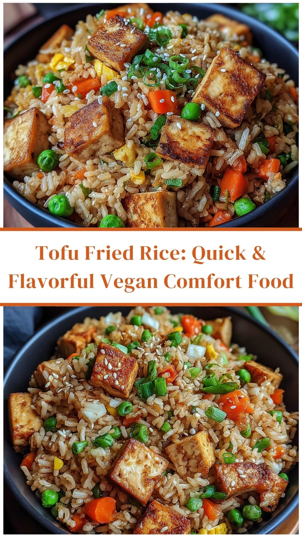 Flavorful Vegan Tofu Fried Rice