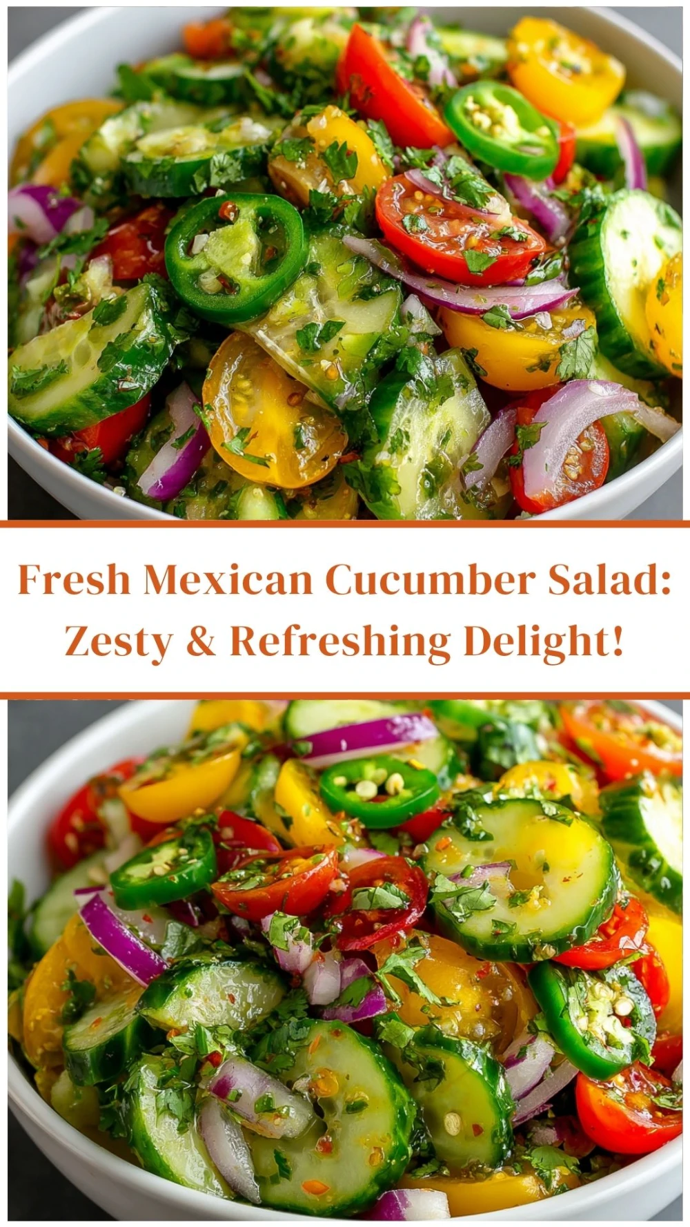 Fresh Mexican Cucumber Salad: Zesty & Refreshing Delight!