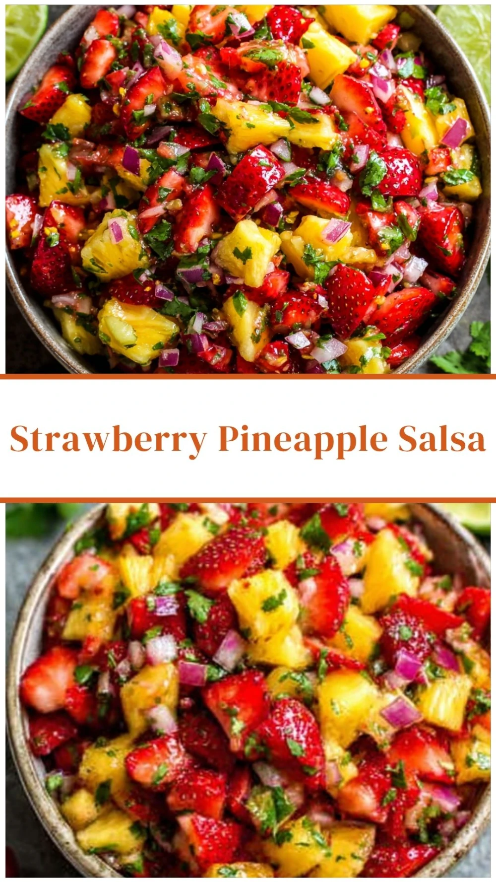 Vibrant Strawberry Pineapple Salsa