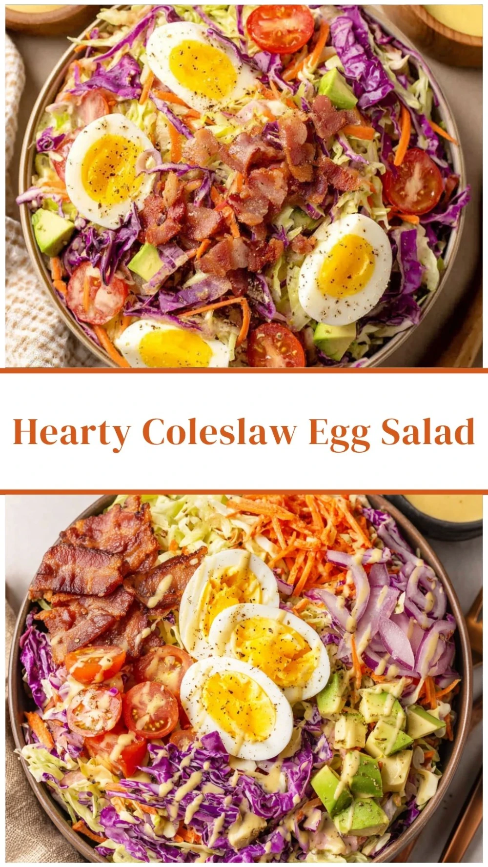 Hearty Coleslaw Egg Salad
