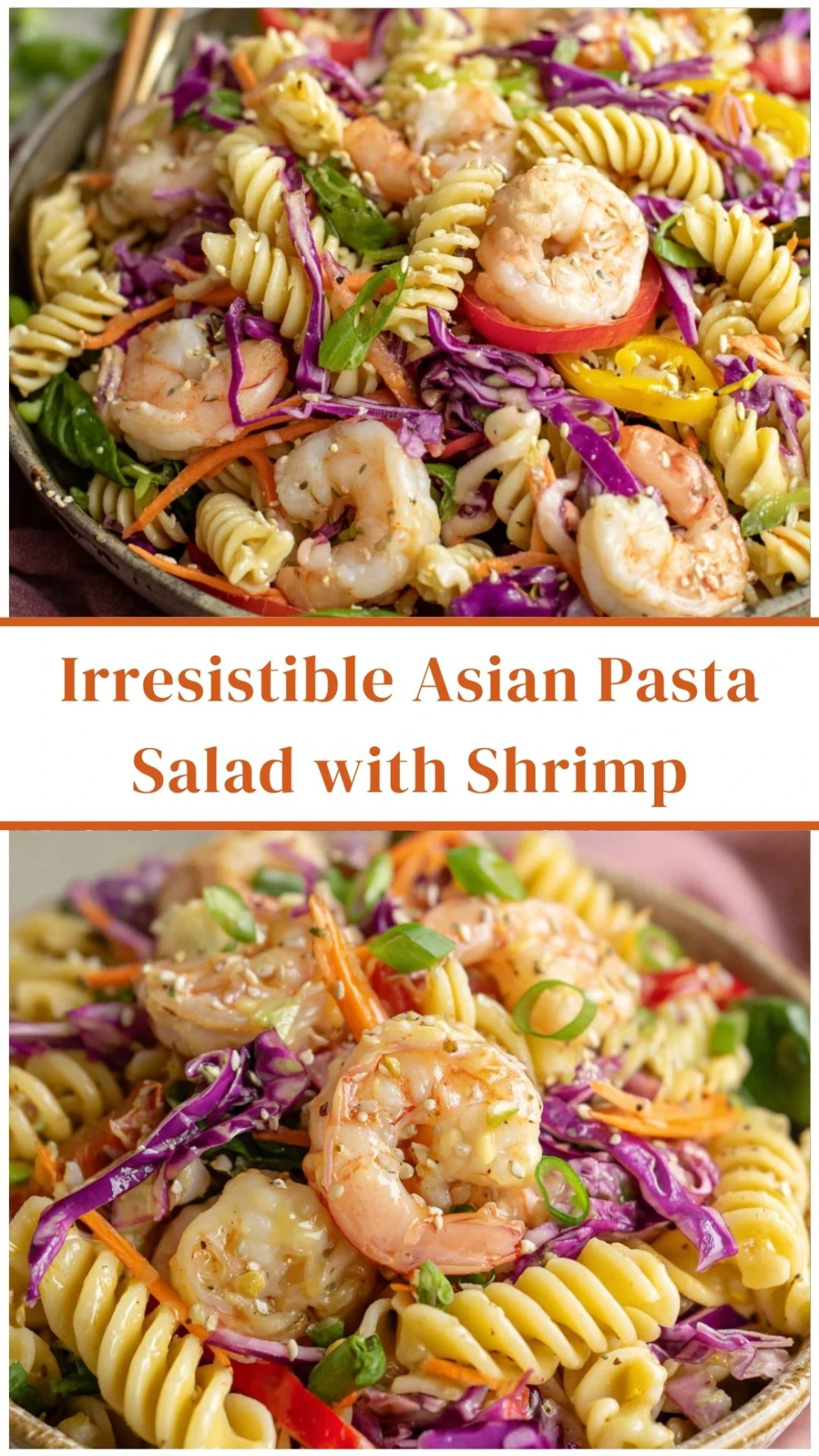 Irresistible Asian Pasta Salad with Shrimp