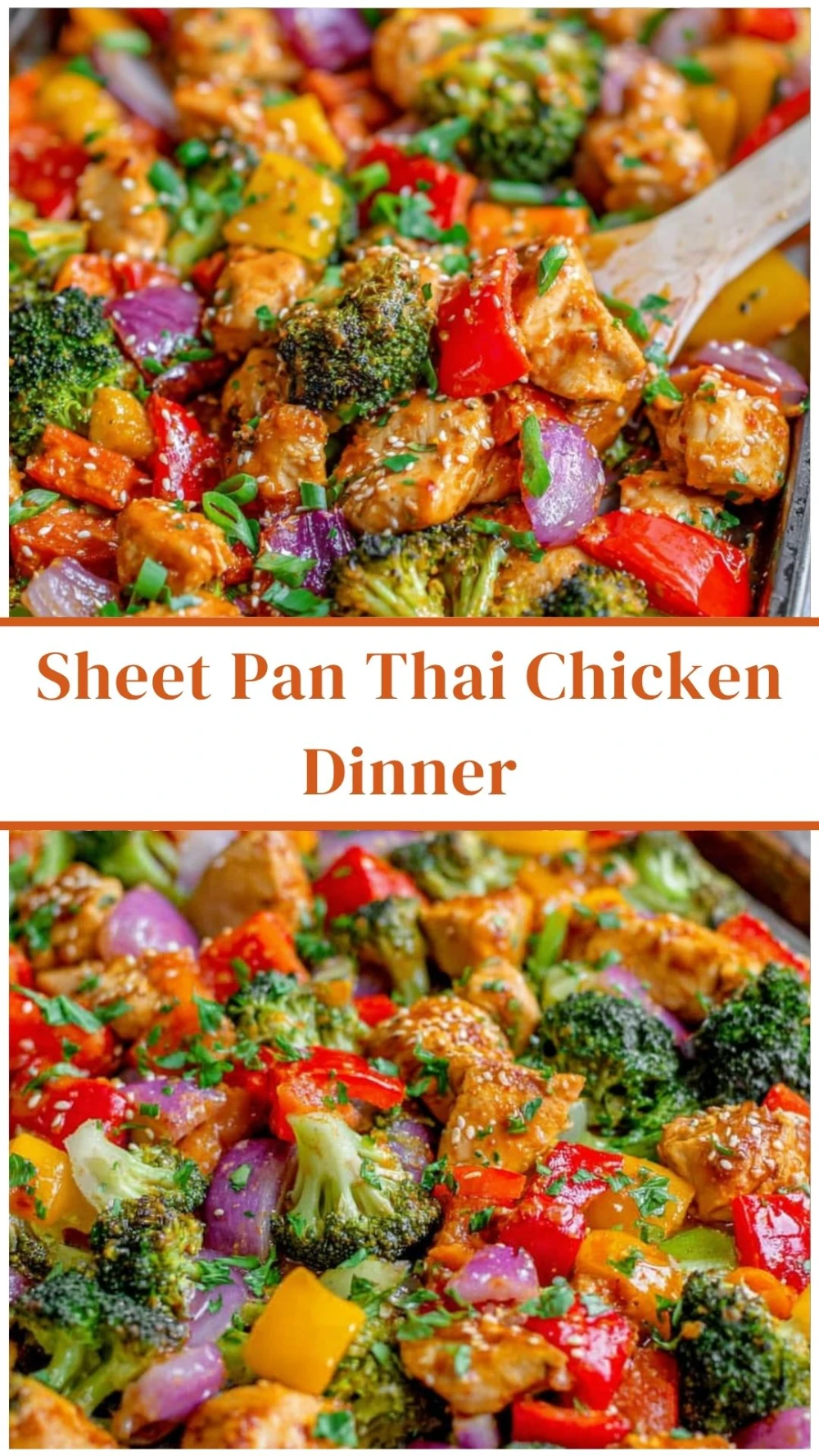 Sheet Pan Thai Chicken Dinner