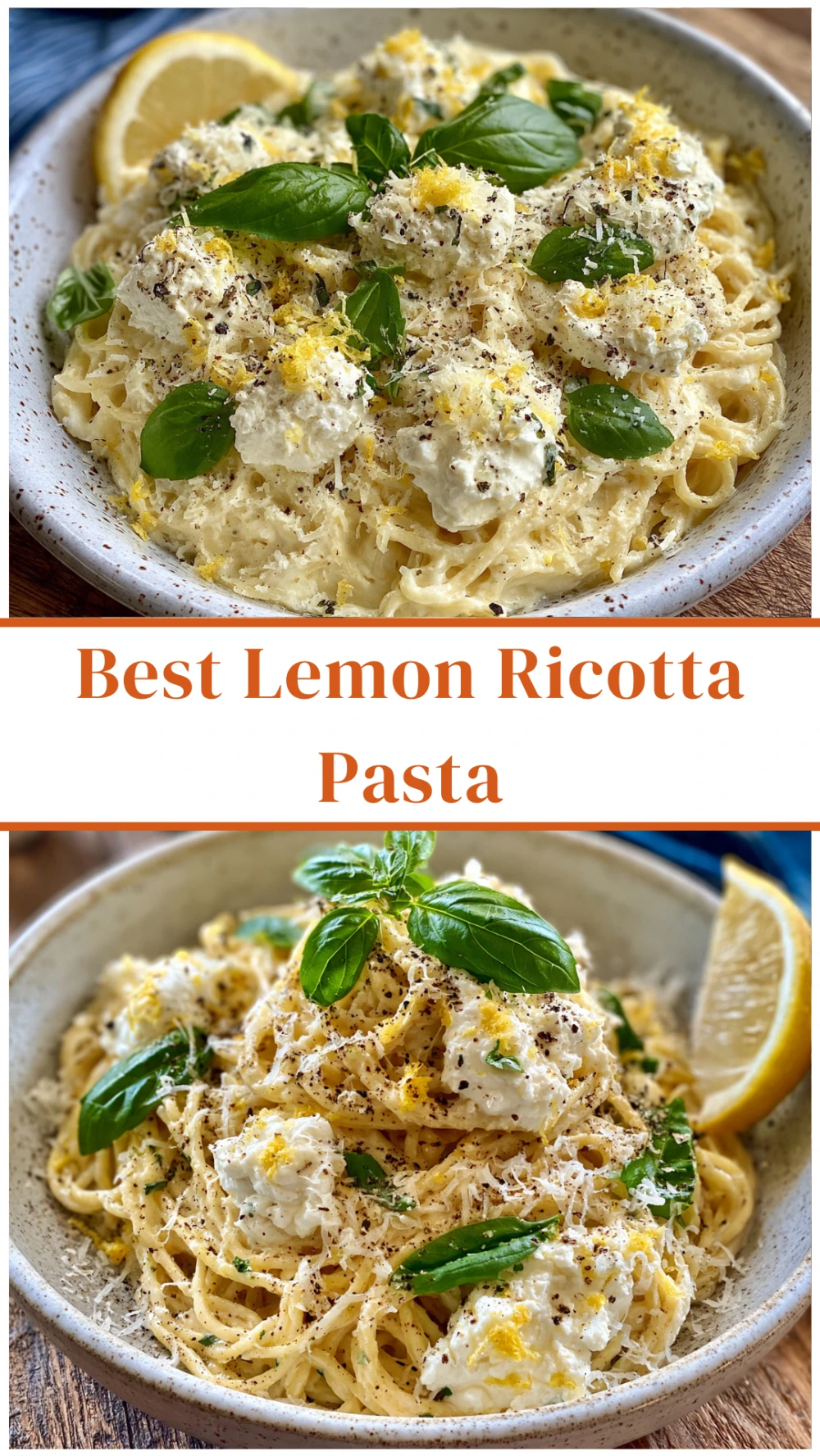 Best Lemon Ricotta Pasta