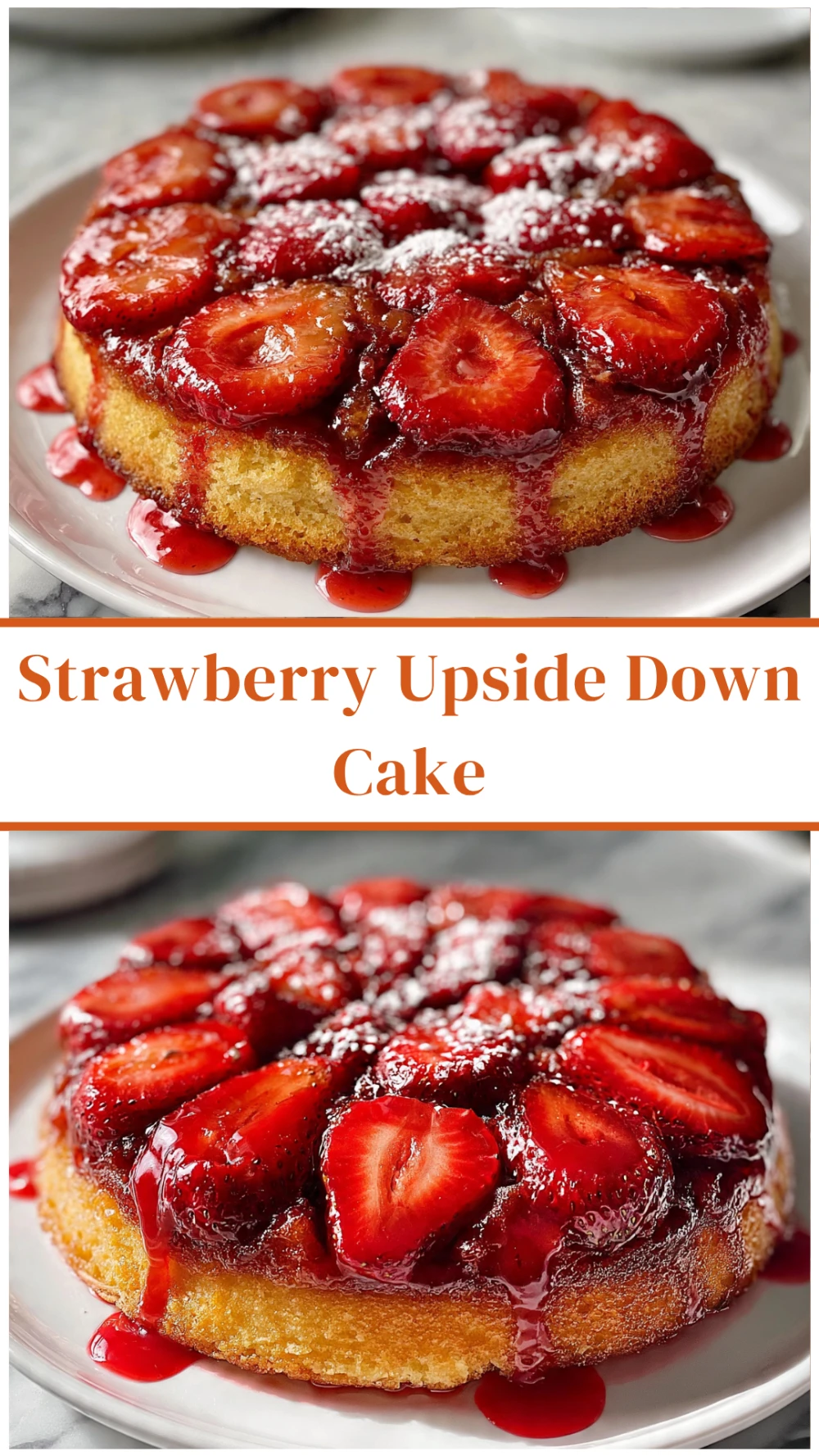 Strawberry Upside Down Cake