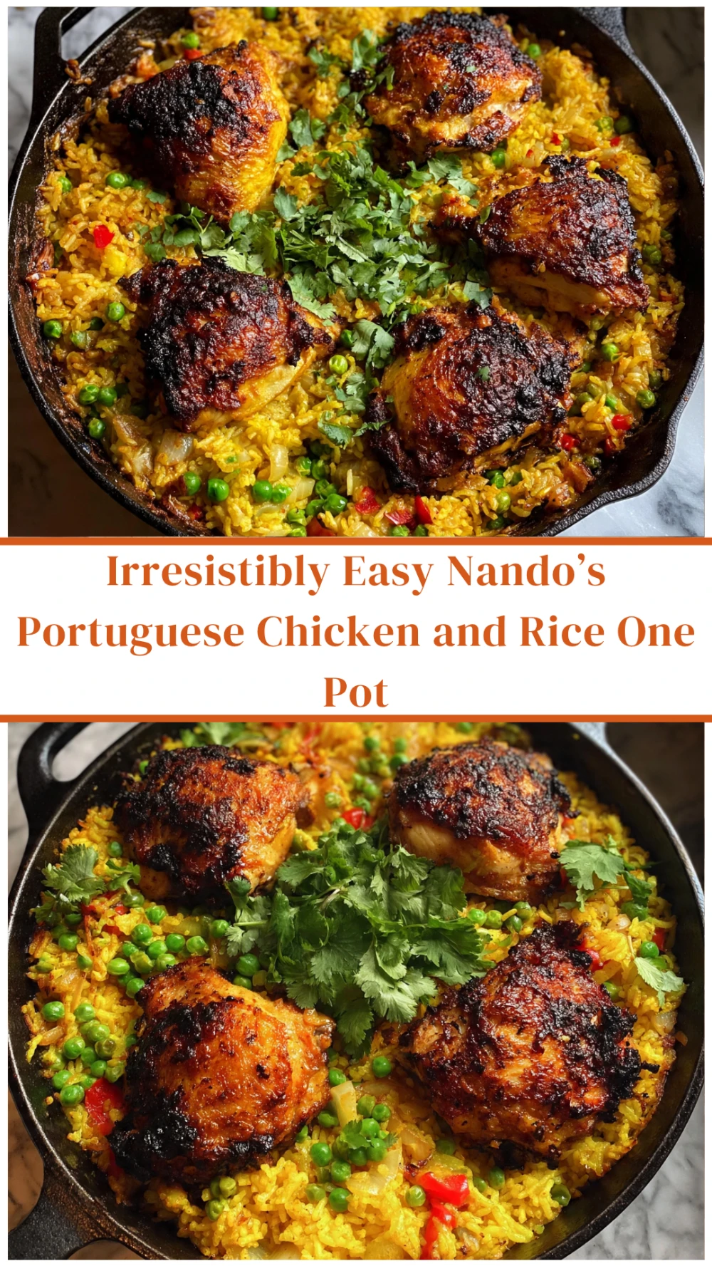 Irresistibly Easy Nando’s Portuguese Chicken and Rice One Pot