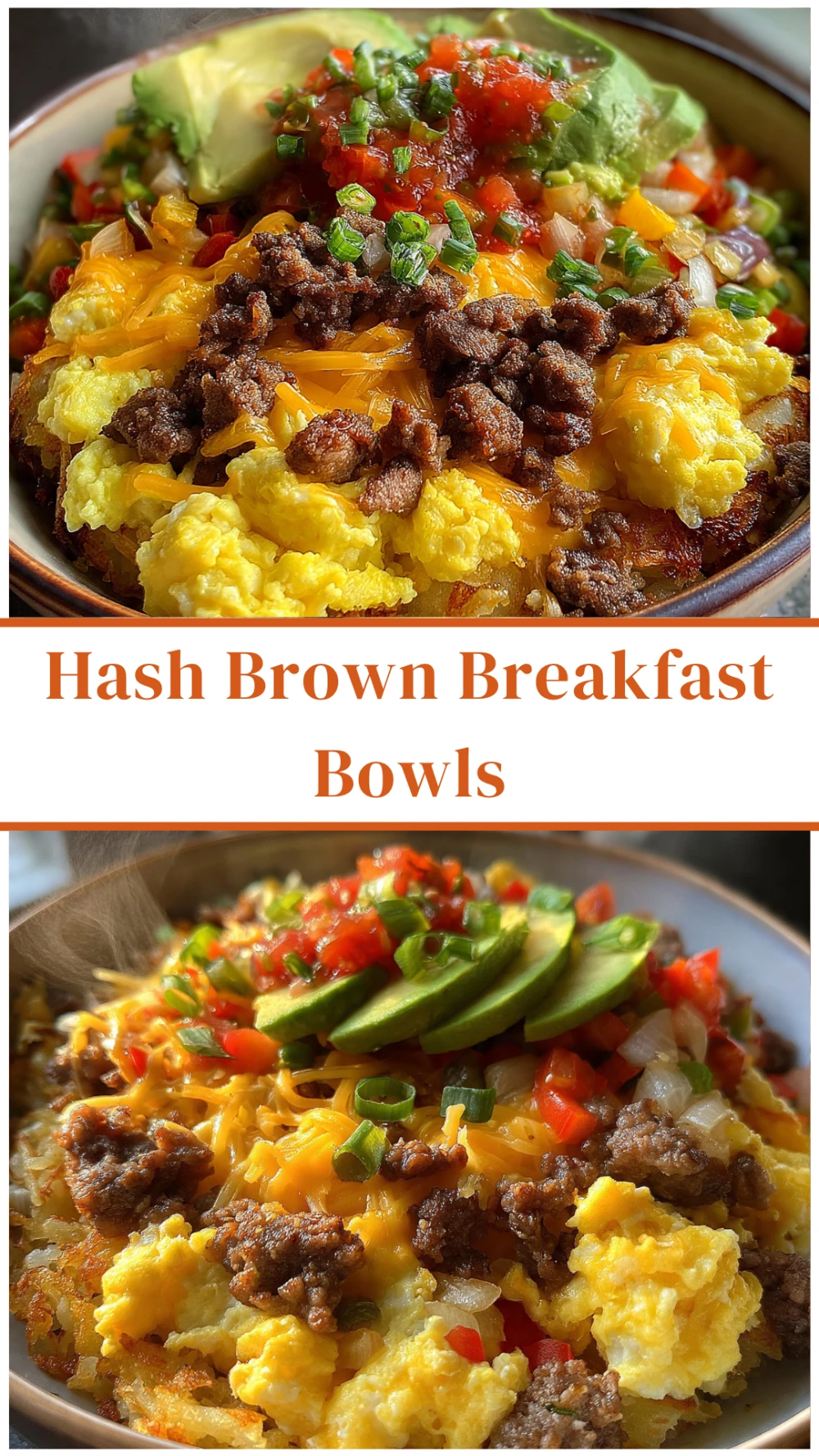Hearty Hash Brown Breakfast Bowls