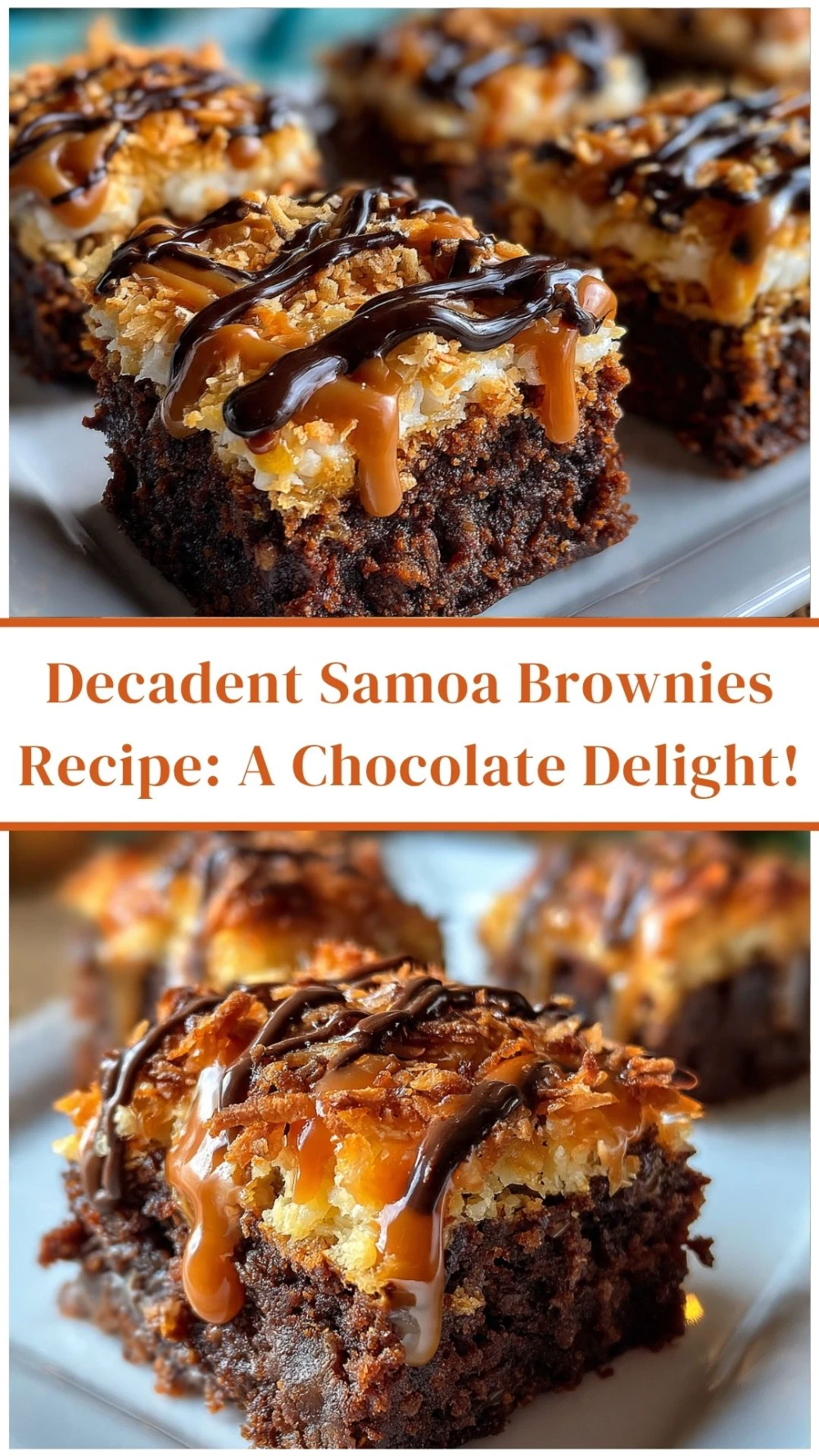 Decadent Samoa Brownies: A Chocolate Delight!