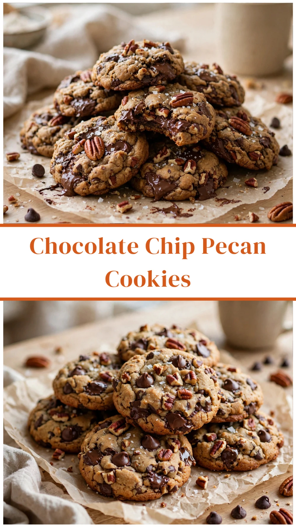Irresistible Chocolate Chip Pecan Cookies