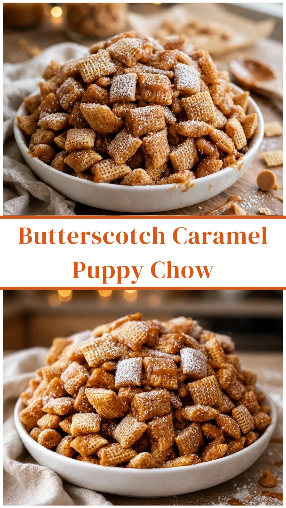 Butterscotch Caramel Puppy Chow