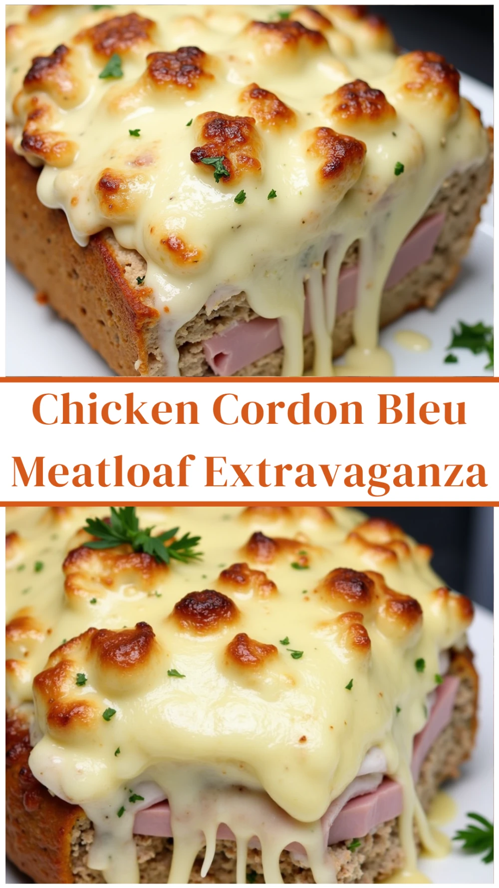 Chicken Cordon Bleu Meatloaf Extravaganza
