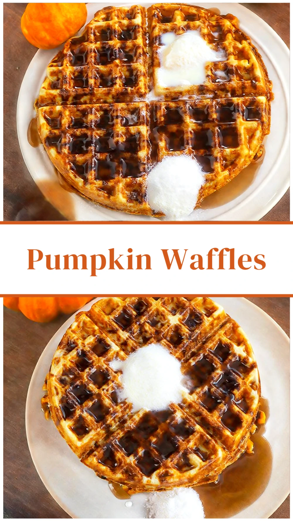 Pumpkin Waffles